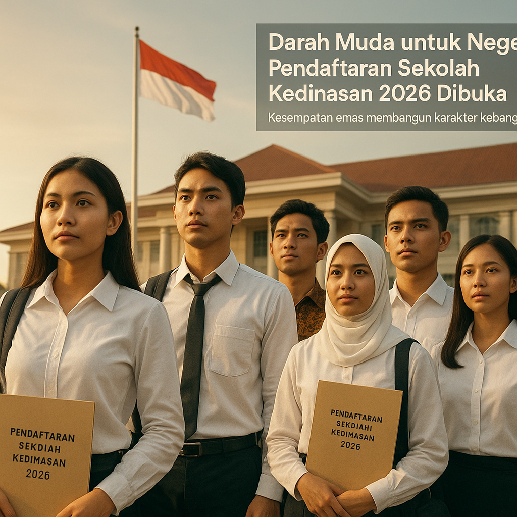 Darah Muda untuk Negeri: Pendaftaran Sekolah Kedinasan 2026 Dibuka, Kesempatan Emas Membangun Karakter Kebangsaan