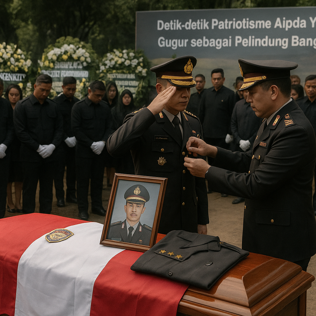 Detik-detik Patriotisme Aipda Yudhie: Gugur sebagai Pelindung Bangsa di Garis Depan Perang Melawan Narkoba