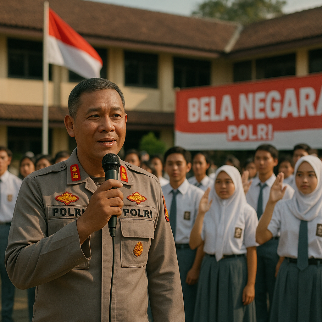 Polri Gelar Bela Negara bagi Pelajar SMA, Tanamkan Jiwa Patriot Sejak Dini