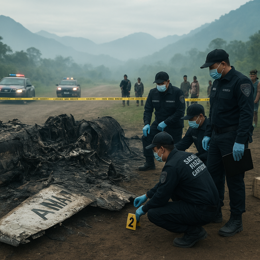Satgas Damai Cartenz Ungkap KKB Bakusip Diduga Bakar Pesawat AMA PK-RCY, Sempat Ancam Penerbangan di Yahukimo