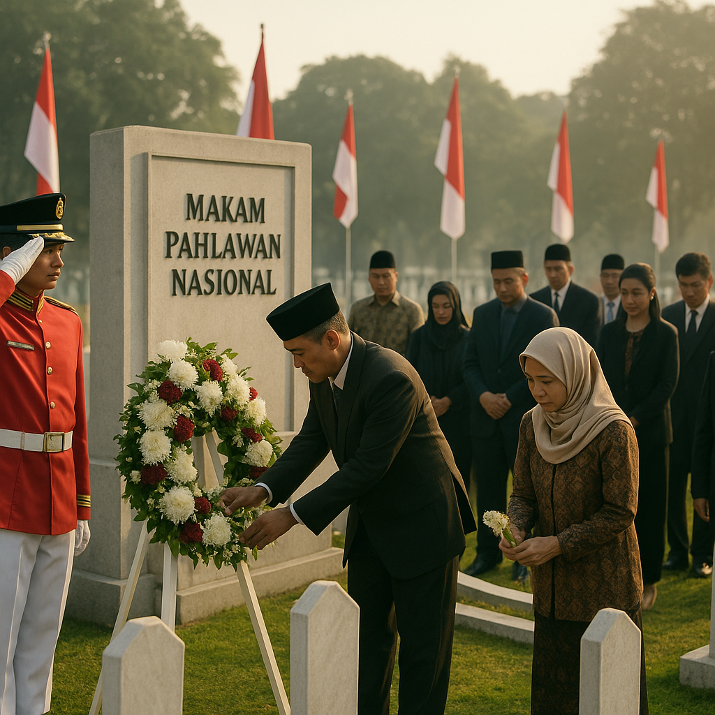 Upacara Penghormatan di Makam Pahlawan Nasional: Mengenang Pengorbanan yang Membentuk Indonesia