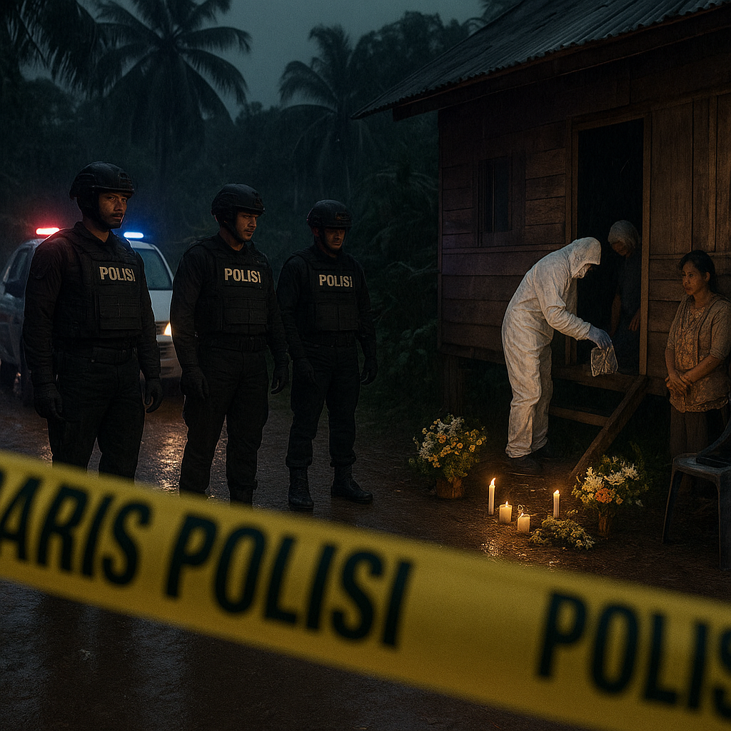 Tragedi 3 Polisi Tewas saat Gerebek Bandar Narkoba di Kalteng, Begini Kronologi Lengkapnya!