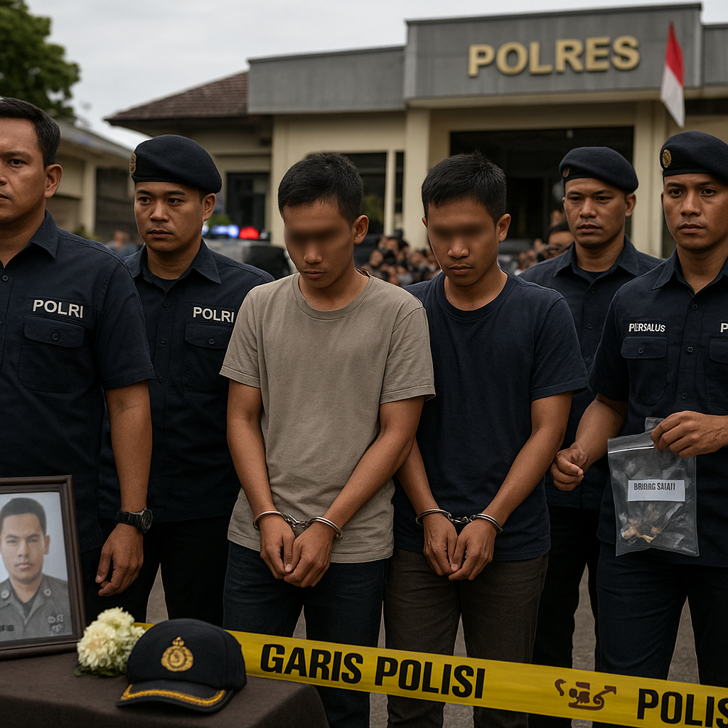 Tiga Pelaku Penyerangan Polri Ditangkap, Operasi Penegakan Hukum Berlanjut