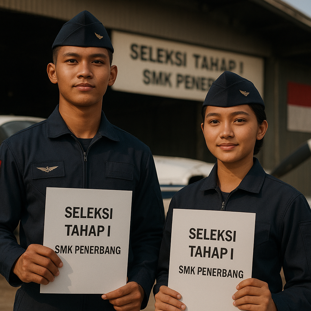 Dua Penantang Calon Taruna SMK Penerbang TNI AU Lulus Seleksi Tahap I, Semangat Mereka Membara untuk Membela Negeri