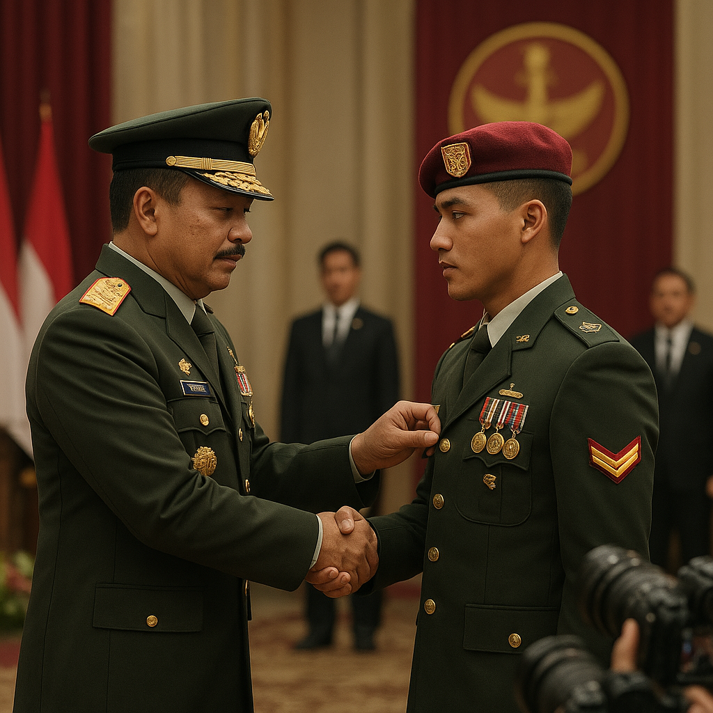 Panglima TNI Berikan Penghargaan kepada Prajurit Berprestasi, Tingkatkan Semangat Juang