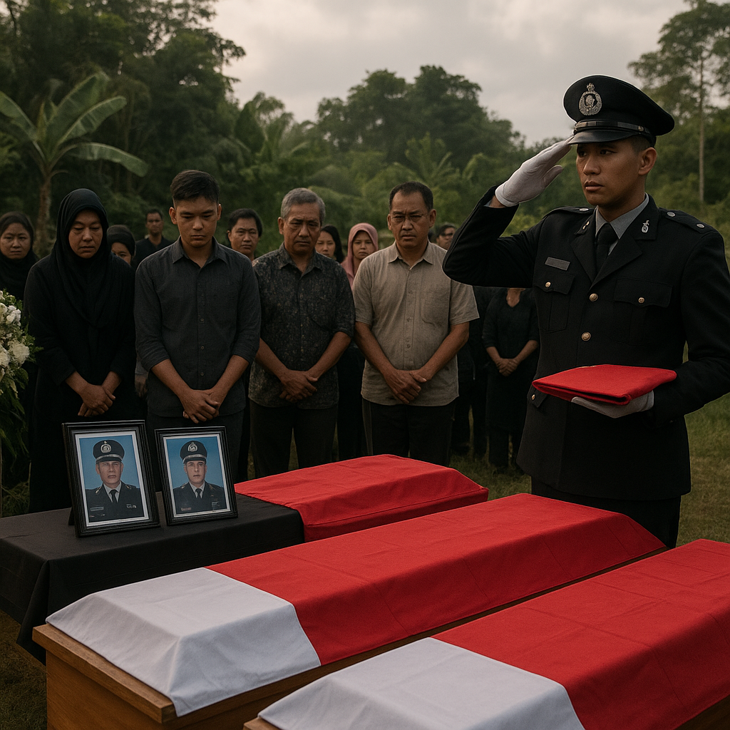 Siasat Jaringan Narkoba Serang Polisi di Kalteng, Pangkat Anumerta untuk Tiga Kesatria