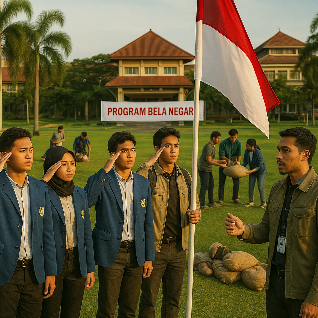 Program Bela Negara untuk Mahasiswa: Membangun Mental Patriotik Generasi Muda