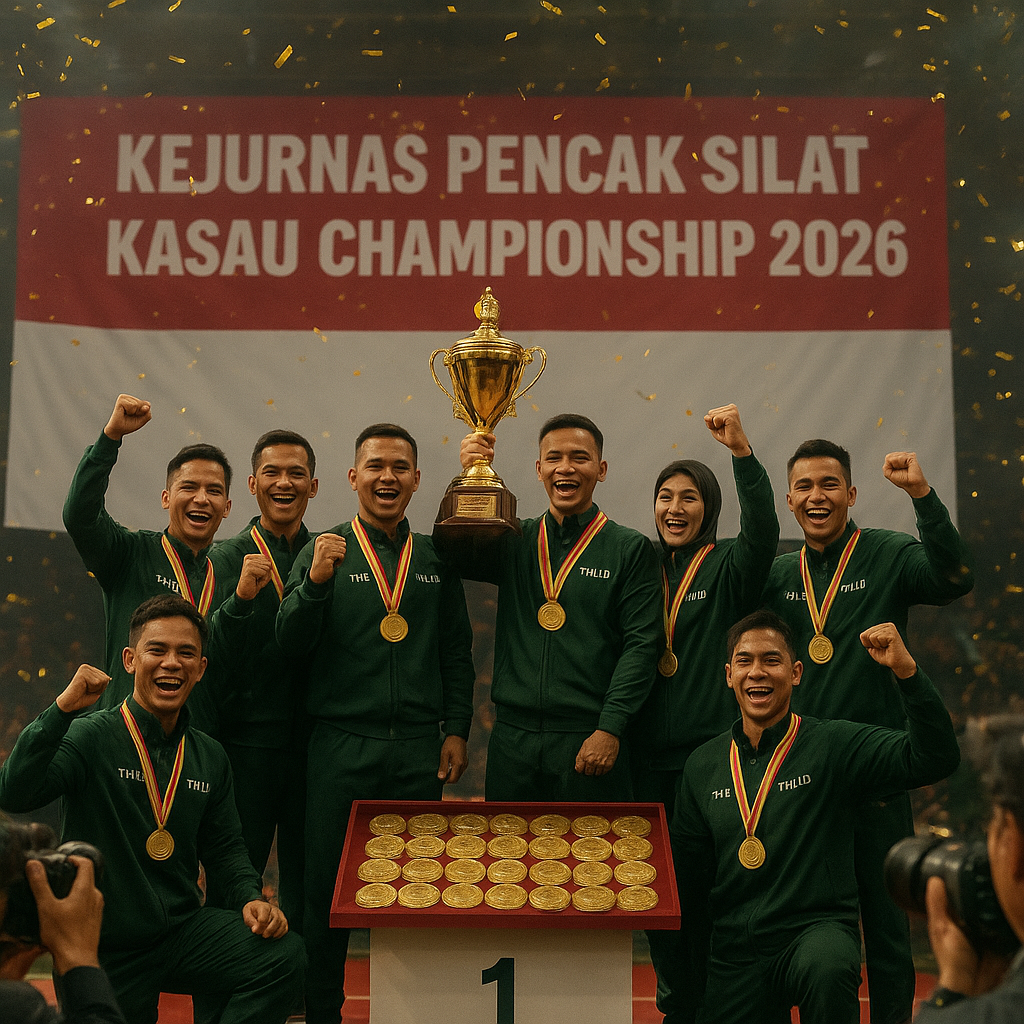 Atlet TNI AD Raih Juara Umum dalam Kejurnas Pencak Silat Kasau Championship 2026
