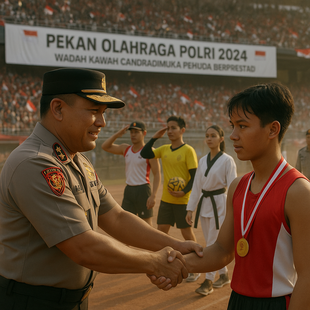 Menpora Apresiasi Polri Jadi Teladan Lewat Pekan Olahraga, Wadah Kawah Candradimuka Pemuda Berprestasi
