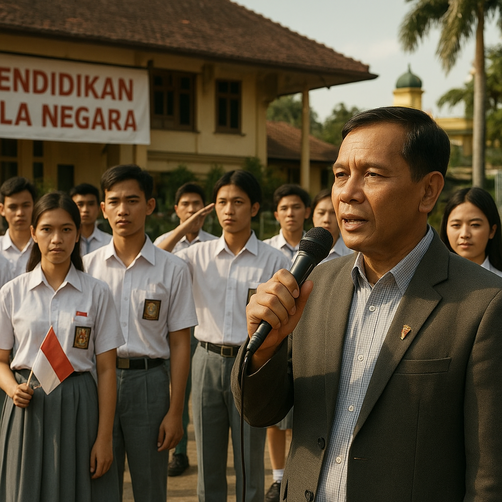 Program Pendidikan Bela Negara untuk Siswa SMA di Medan: Membangun Generasi Muda yang Cinta Tanah Air