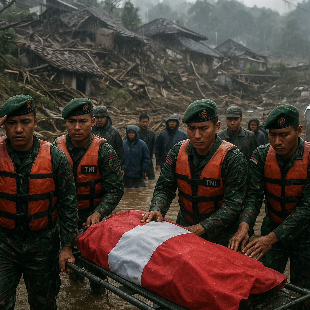 Prajurit TNI Gugur Saat Evakuasi Korban Banjir Bandang di Garut, Dijuluki Pahlawan Kemanusiaan