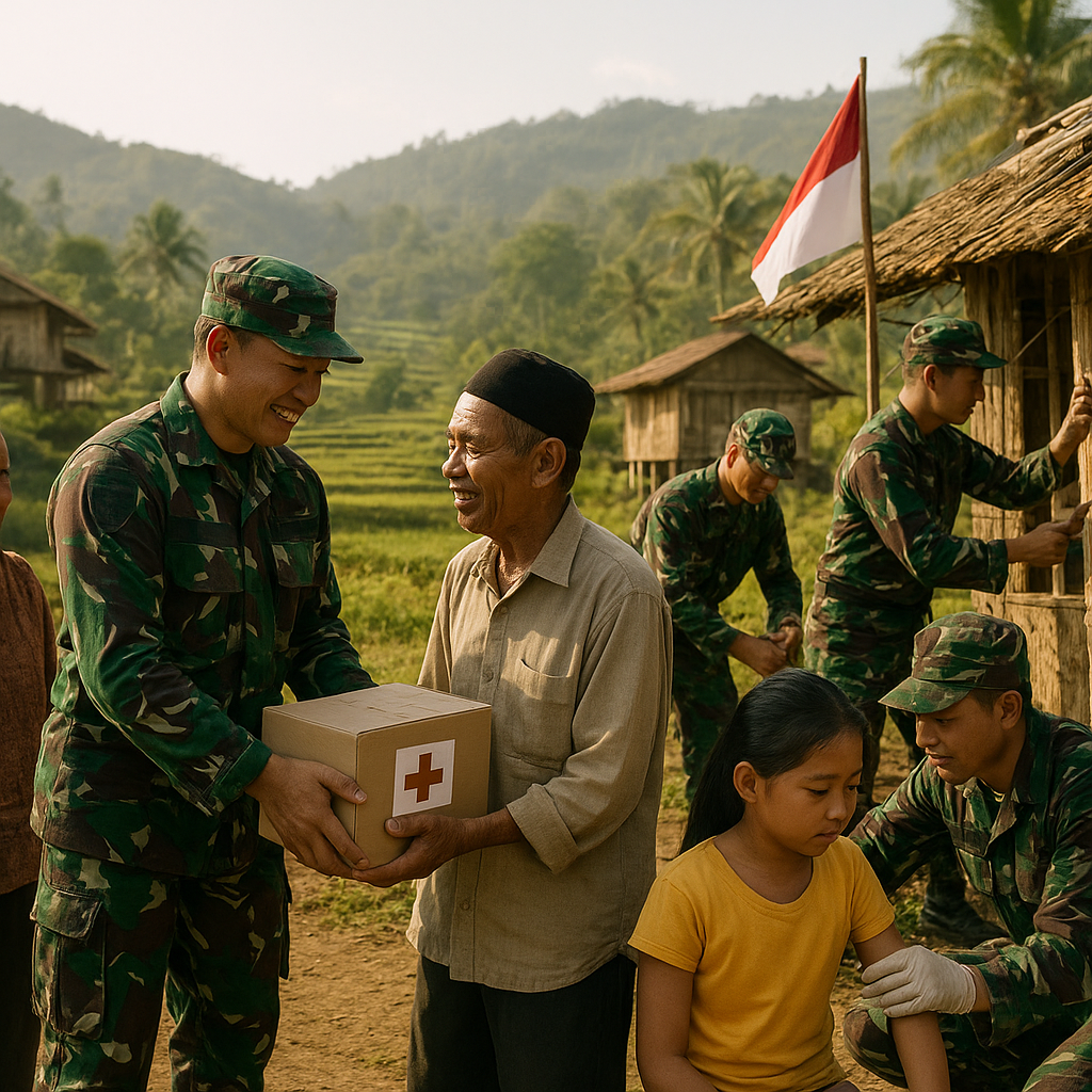 Peringati Hari Kebangkitan Nasional, TNI Gelar Bakti Sosial di Daerah Terpencil