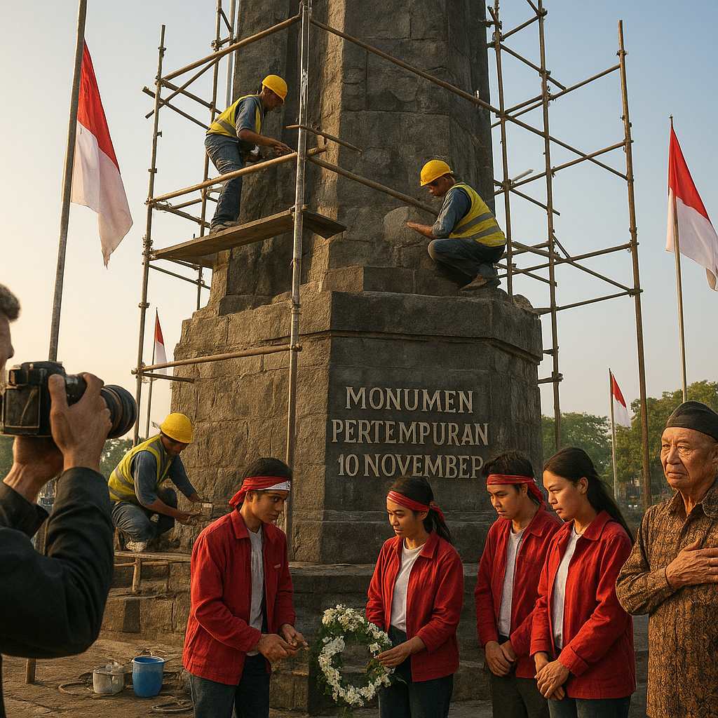 Renovasi Monumen Pertempuran 10 November, Mengukuhkan Ingatan akan Semangat Arek-Arek Suroboyo
