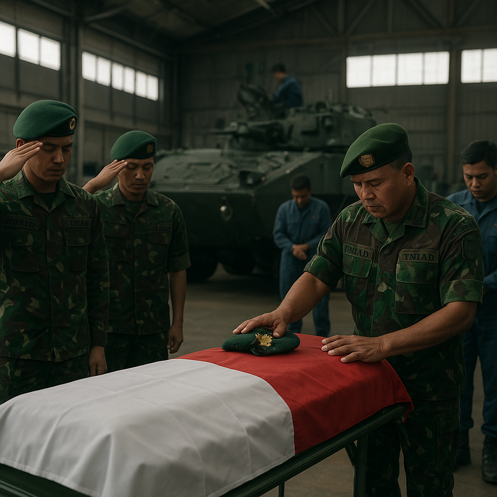 Prajurit TNI Gugur dalam Tugas Pemeliharaan Alutsista di Madiun