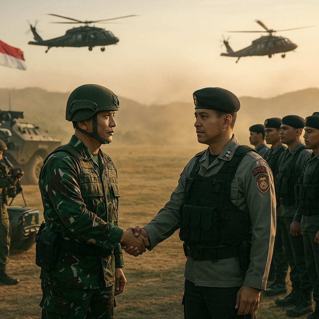 Latihan Gabungan TNI-Polri, Peningkatan Sinergi untuk Keamanan Nasional