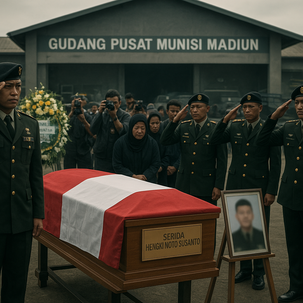 Heroik hingga Akhir, Gugurnya Serda Hengki dalam Pengabdian di Gudang Amunisi