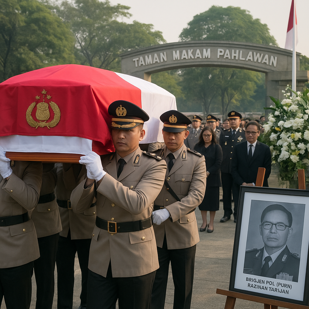 Sosok Brigjen Raziman Tarigan Alumnus Akpol 1974 Jadi Korban Tabrak Lari, Dimakamkan di TMP