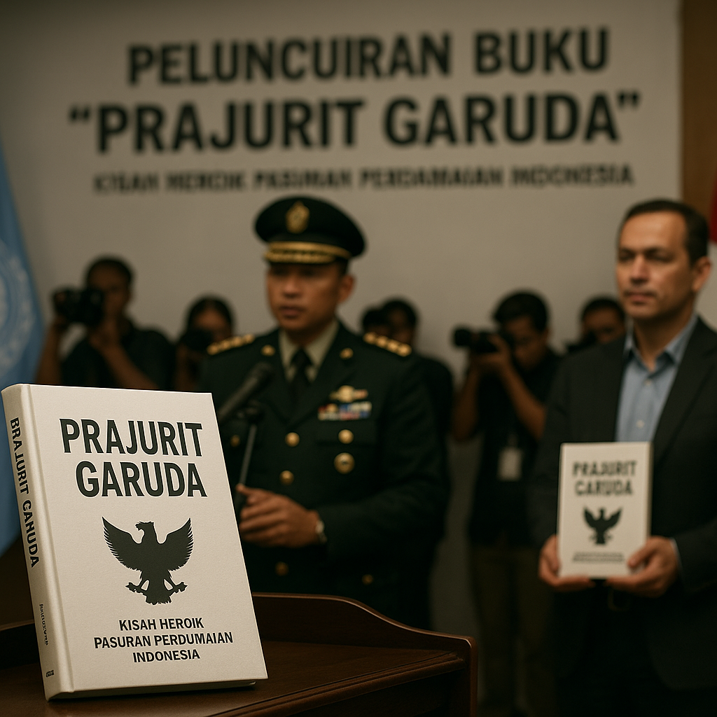 Peluncuran Buku "Prajurit Garuda": Kisah Heroik Pasukan Perdamaian Indonesia di Dunia