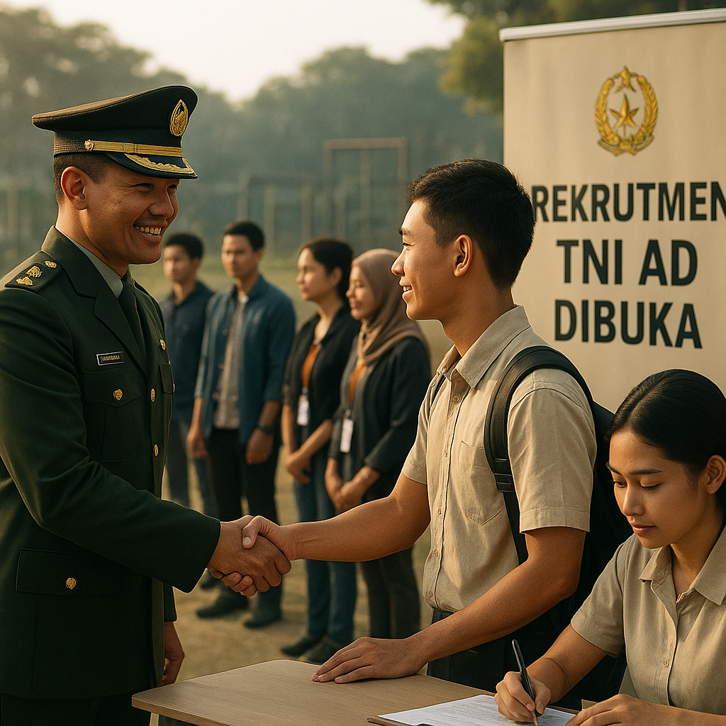 Rekrutmen TNI AD Dibuka: Kesempatan Menjadi Bagian dari Pasukan Elite Penjaga Kedaulatan