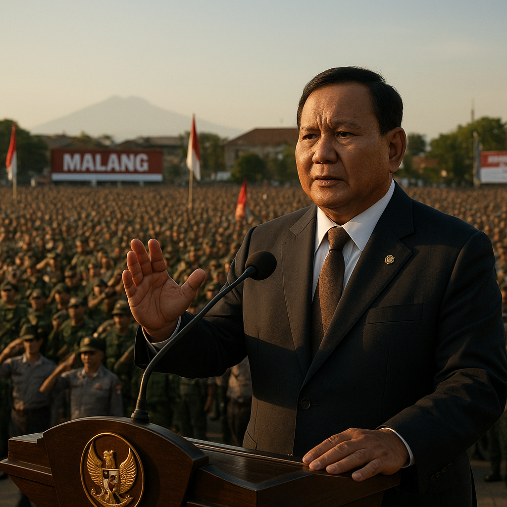 Presiden Prabowo Uji Kesetiaan TNI-Polri: Rela Kurangi Anggaran Demi Rakyat dan Negara