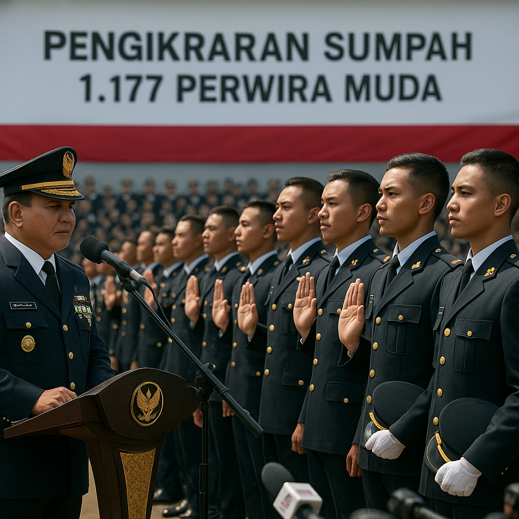 Prabowo Ingatkan Para Perwira Muda: Jiwa dan Raga untuk Bangsa
