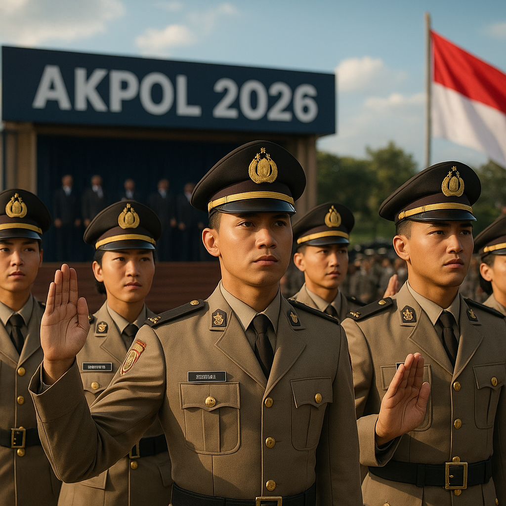 Lulusan Terbaik Akpol 2026 Bersumpah Setia, Siap Berkontribusi bagi Negeri