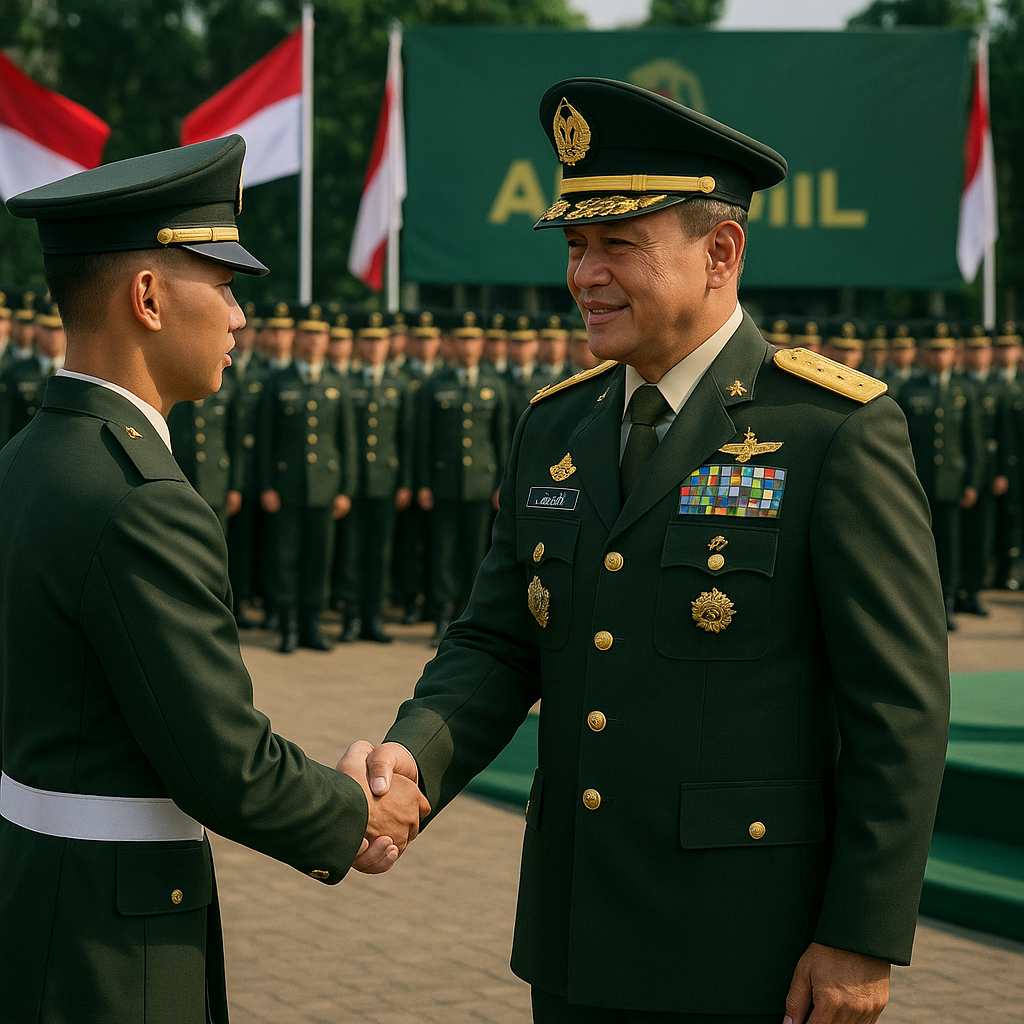 KSAD Jenderal Maruli Simanjuntak Terima 514 Perwira Remaja Akmil, Pesankan Jadi Pemimpin Humanis dan Dicintai Rakyat