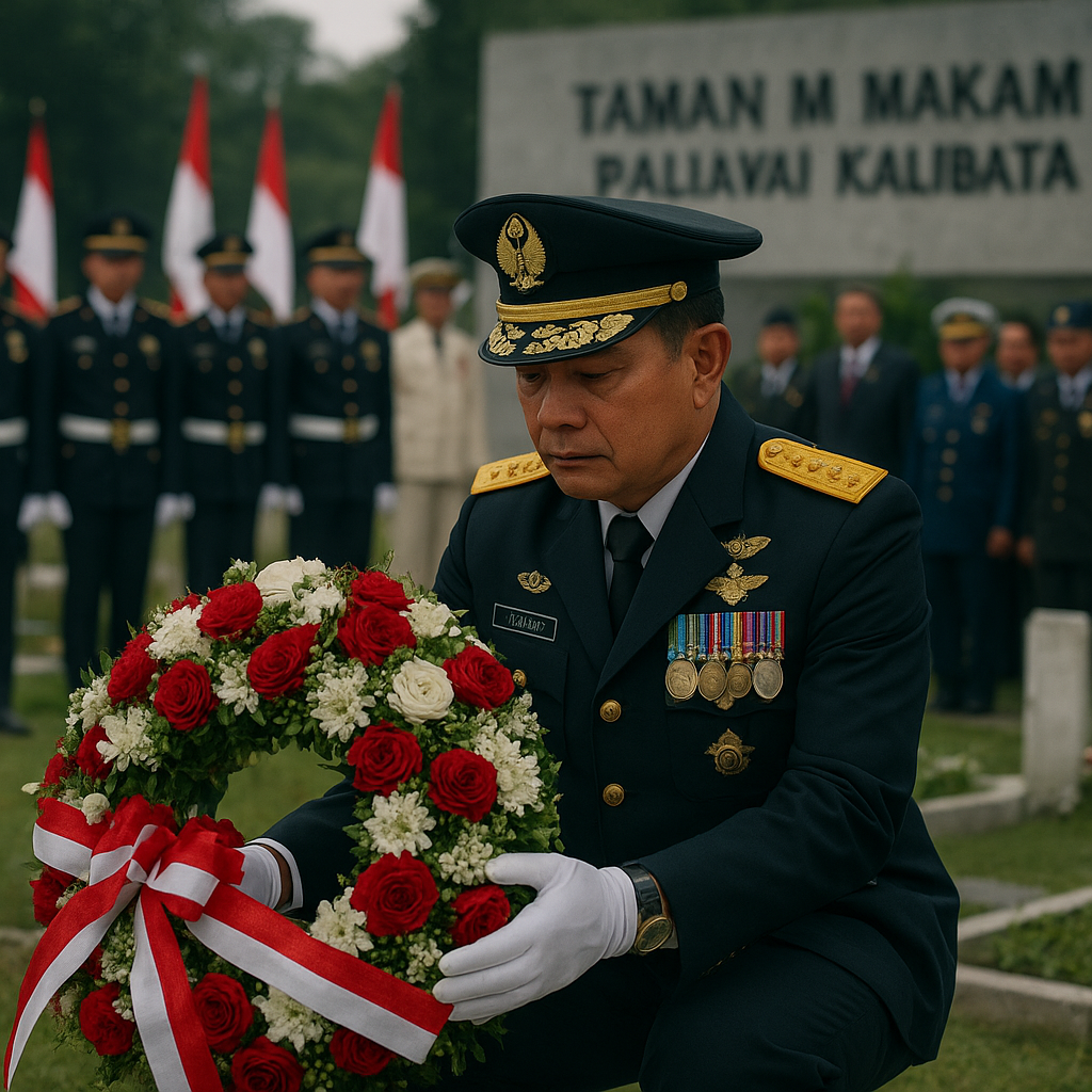 Panglima TNI Ziarah ke TMP Kalibata: Menghormati Jasa Pahlawan, Menguatkan Semangat Juang