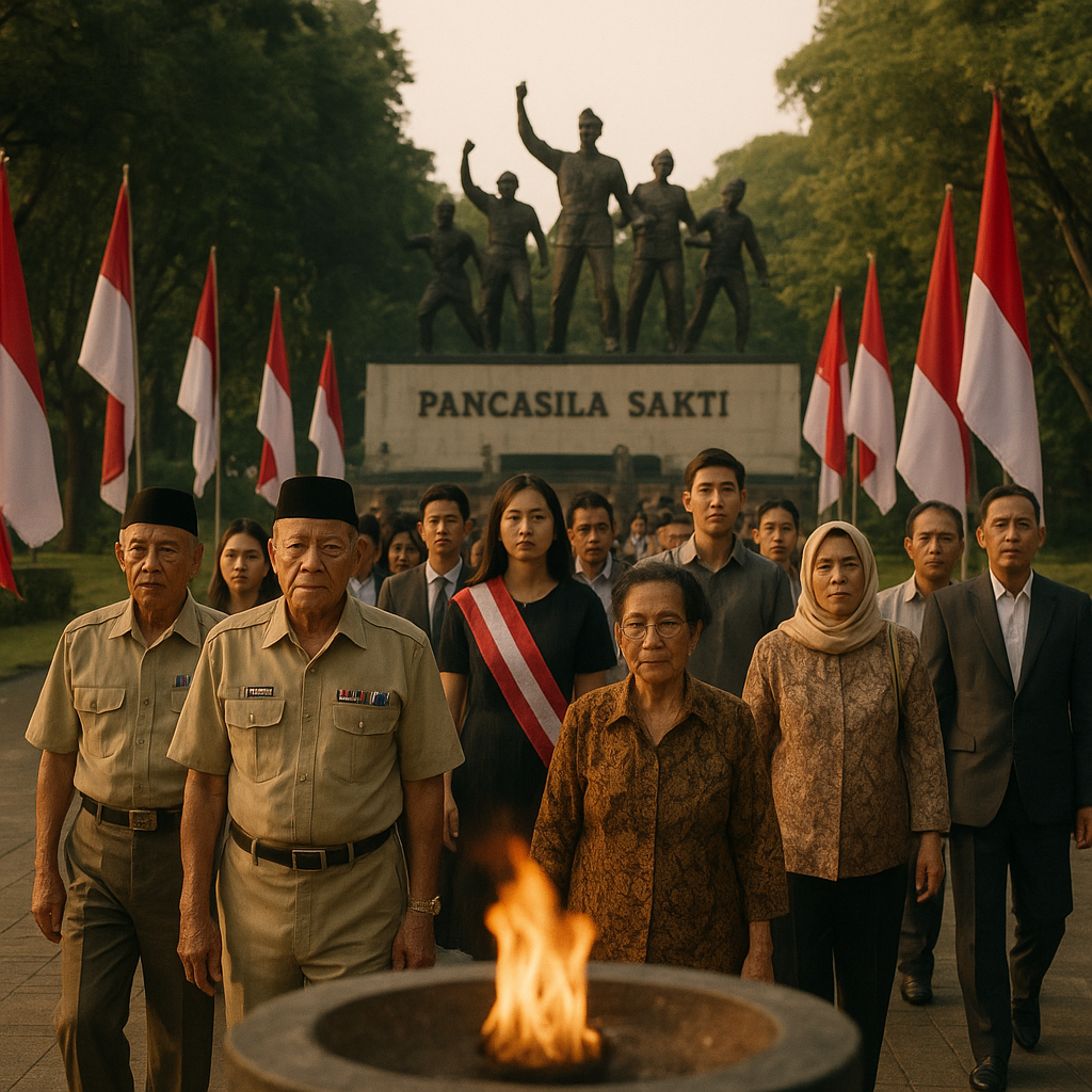 Api Tak Pernah Padam: Napak Tilas Perjuangan Pahlawan Revolusi di Lubang Buaya