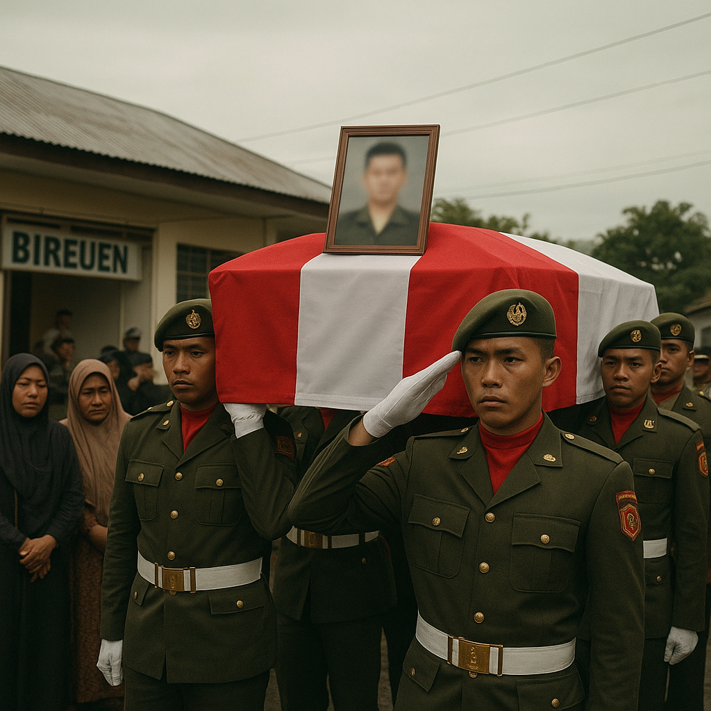 Jiwa Korsa yang Tak Terkalahkan: Prajurit TNI Gugur dalam Dukungan Operasi Pemberantasan Narkoba