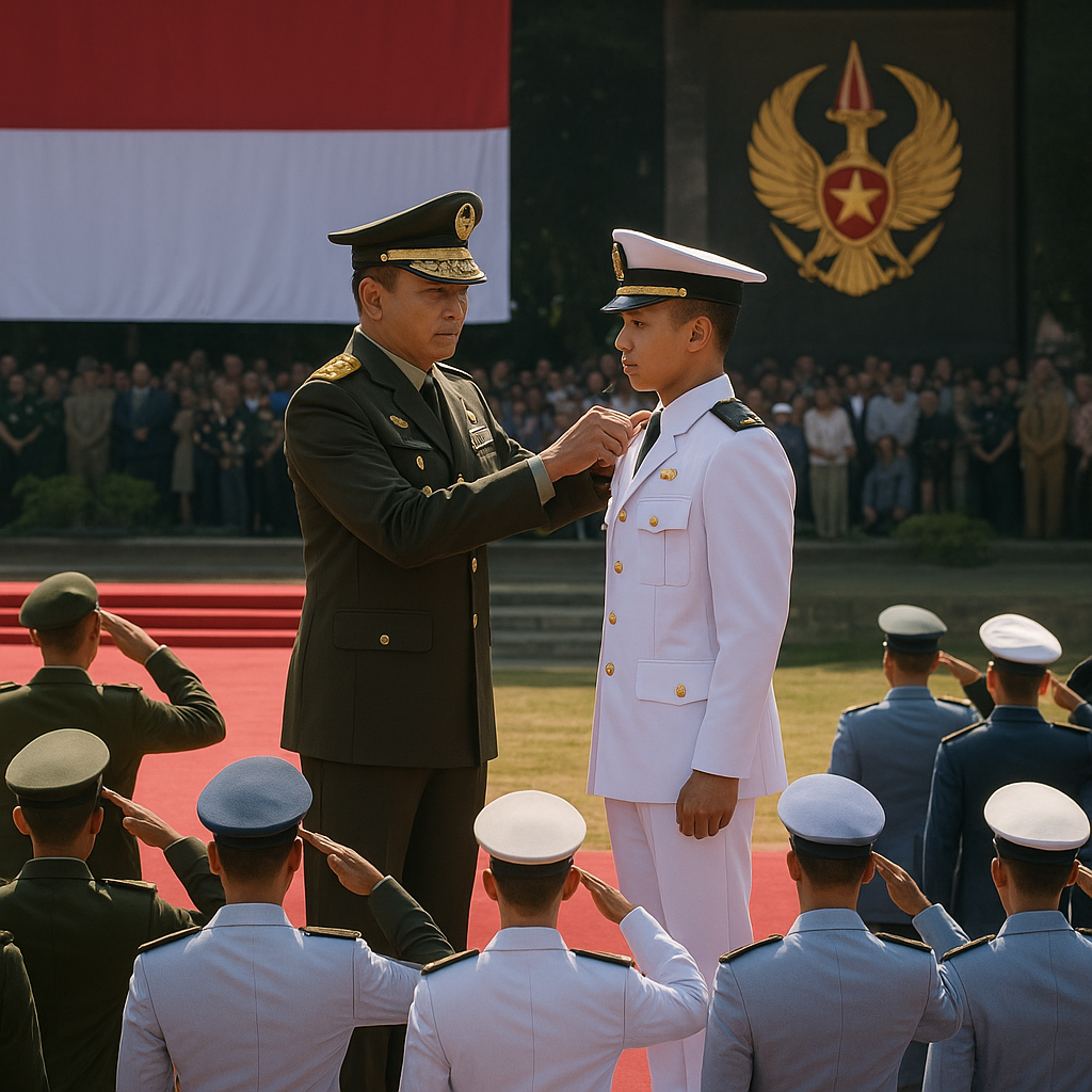 Panglima TNI Lantik 486 Perwira Remaja, Titik Balik Pengabdian Tak Ternilai