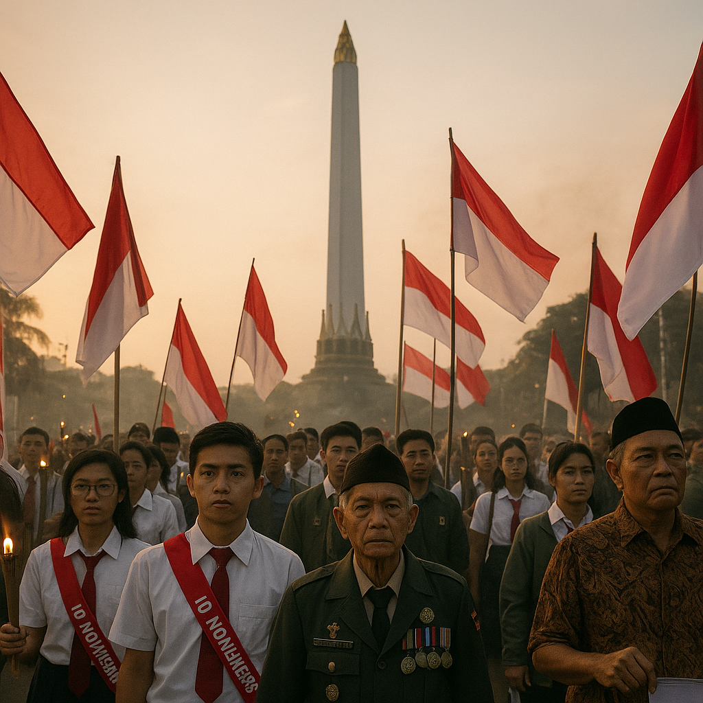 Napak Tilas Perjuangan Pahlawan di Surabaya, Api Semangat 10 November Menyala Kembali
