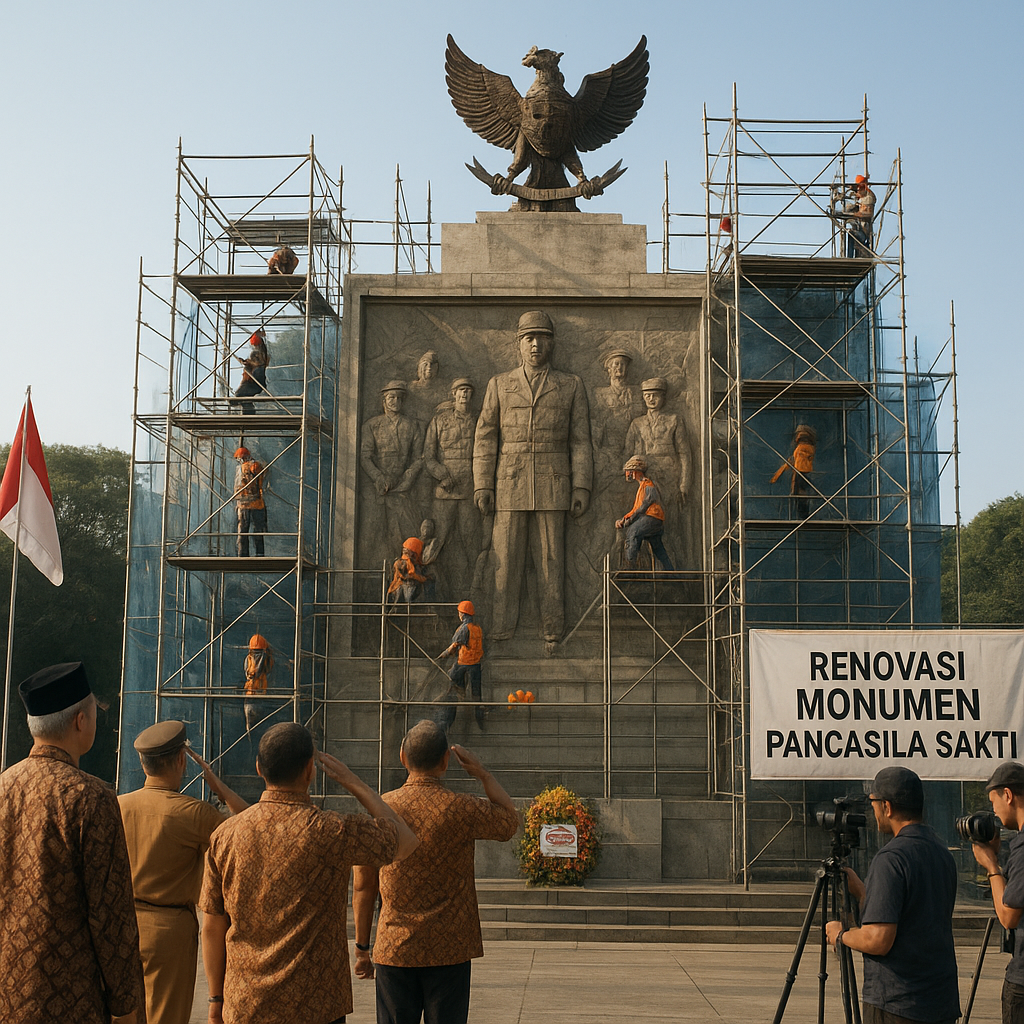 Renovasi Monumen Pancasila Sakti, Menguatkan Ingatan akan Nilai-Nilai Perjuangan
