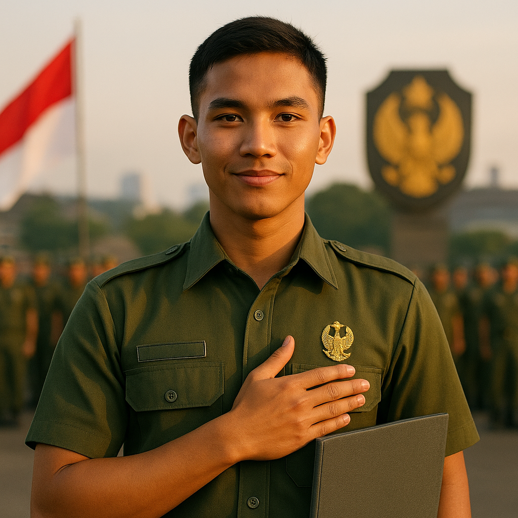 Lulusan SMA Berprestasi Ikut Bintara TNI AD: 'Bela Negara adalah Panggilan Jiwa'