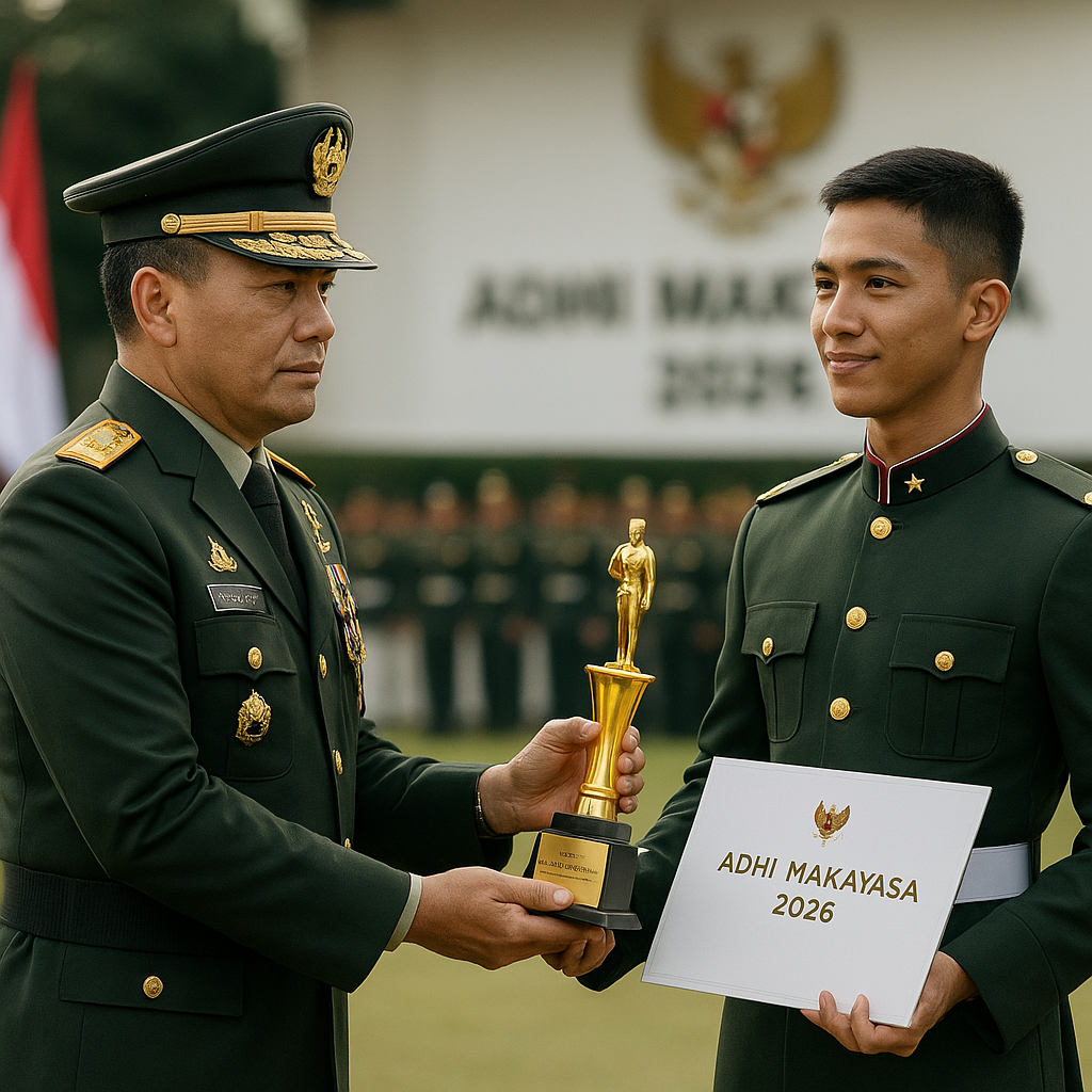 Penghargaan Adhi Makayasa untuk Taruna Terbaik Akmil 2026, Kasad: Mereka adalah Calon Pemimpin Masa Depan