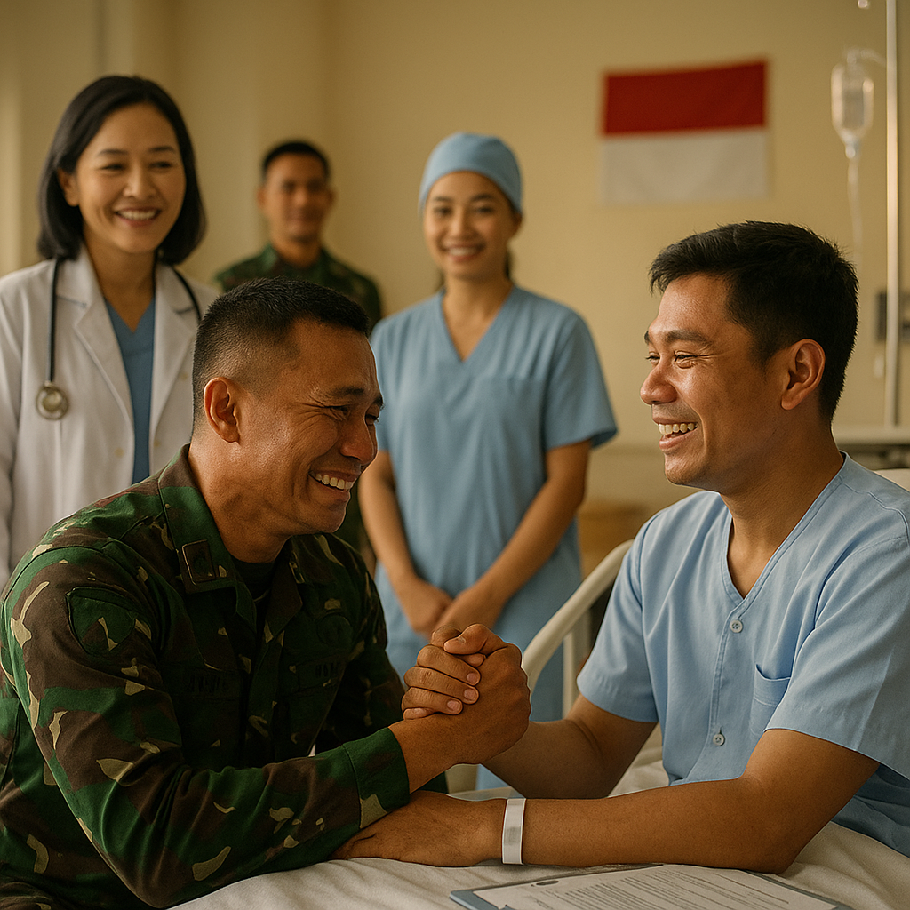 Kisah Prajurit TNI yang Rela Donor Ginjal untuk Anak Buahnya: 'Dia Adalah Saudaraku'