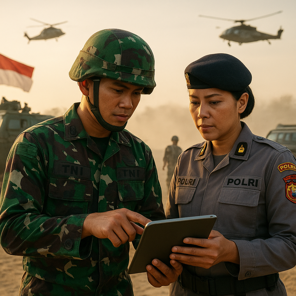 Latihan Gabungan TNI-Polri Perkuat Sinergi dan Kesiap-siagaan Menghadapi Ancaman