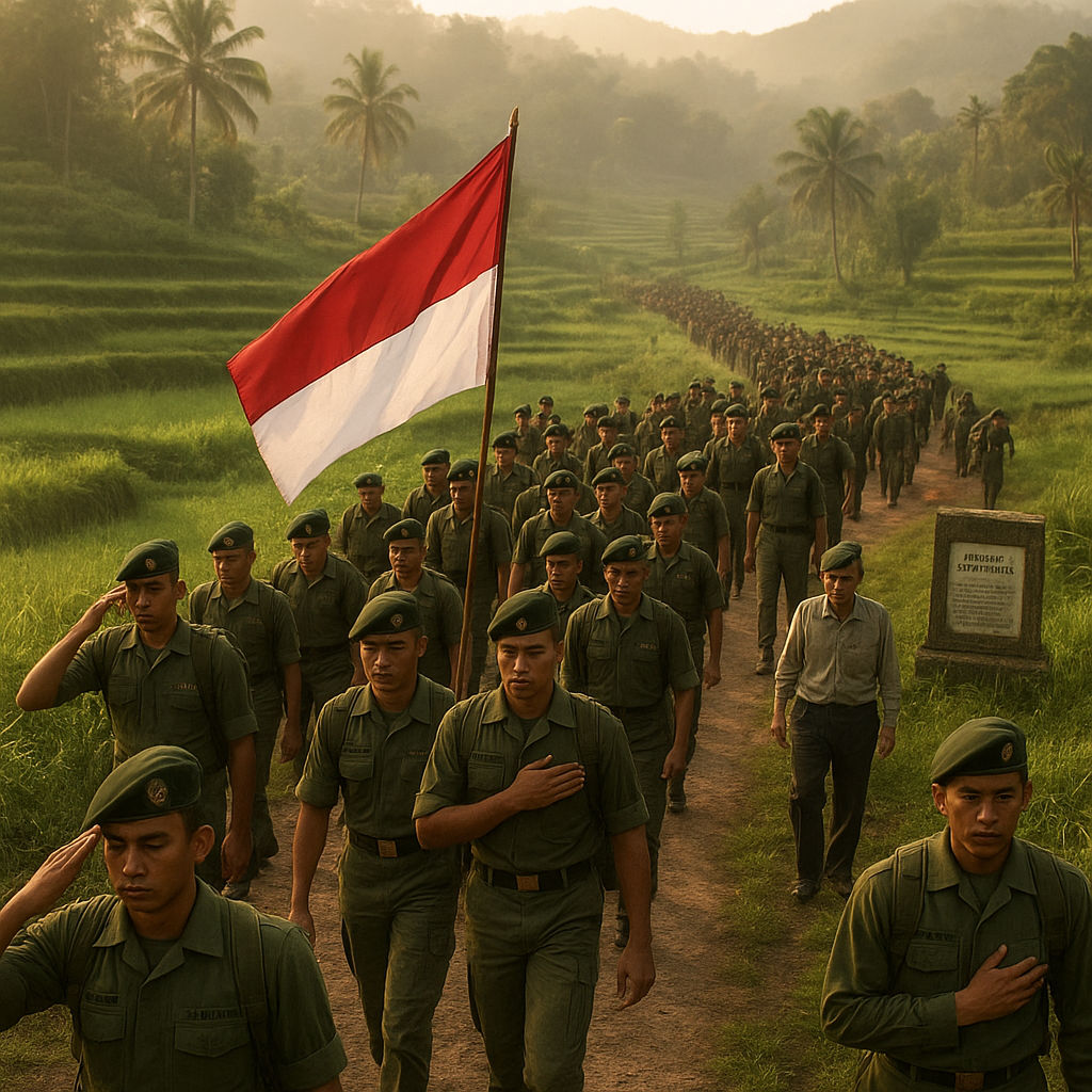 Meneladani Perjuangan Jenderal Sudirman, Ratusan Taruna Akmil Lakukan Napak Tilas Sejarah di Jawa Tengah