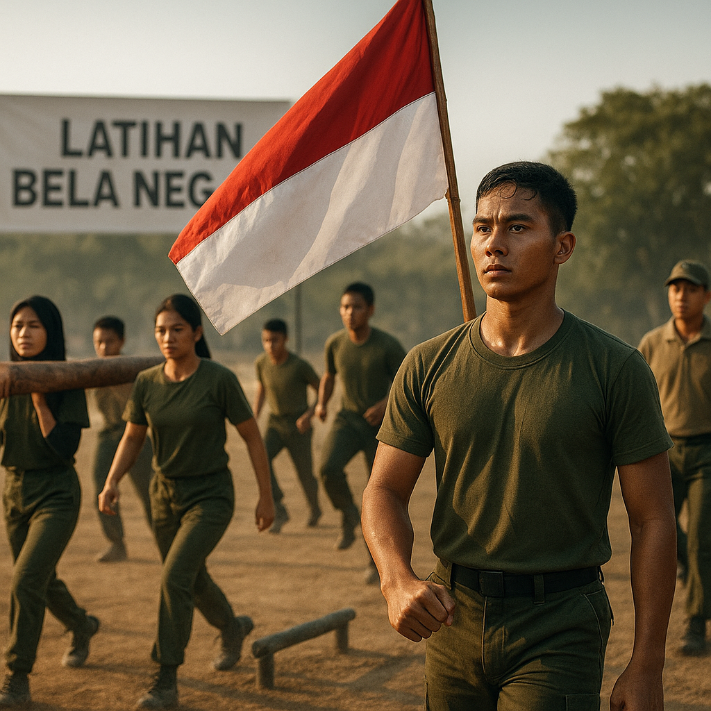 Latihan Bela Negara untuk Mahasiswa: Tempa Mental dan Fisik Calon Pemimpin Bangsa
