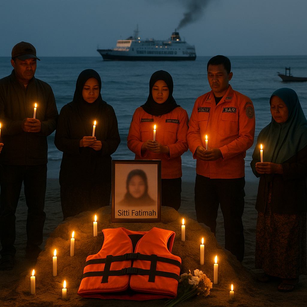 Pengorbanan Seorang Ibu: Sitti Fatimah Dorong Anaknya ke Laut Demi Keselamatan, sebelum Gugur dalam Kobaran Api