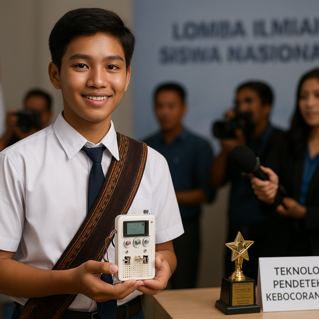 Pelajar SMA di Bali Ciptakan Teknologi Pendeteksi Kebocoran Gas, Siap Wakili Indonesia di Kompetisi Internasional