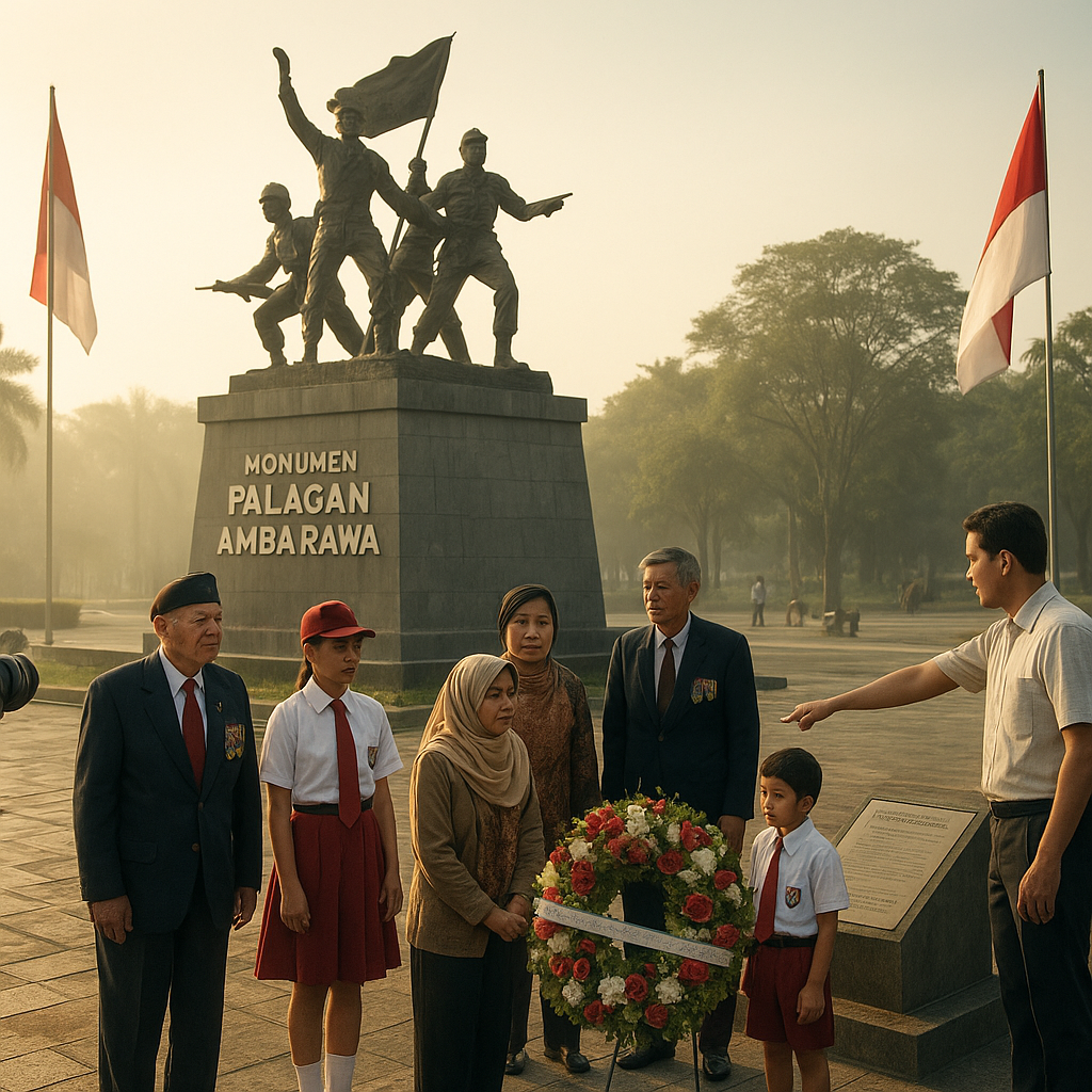 Napak Tilas Jejak Perjuangan di Monumen Palagan Ambarawa