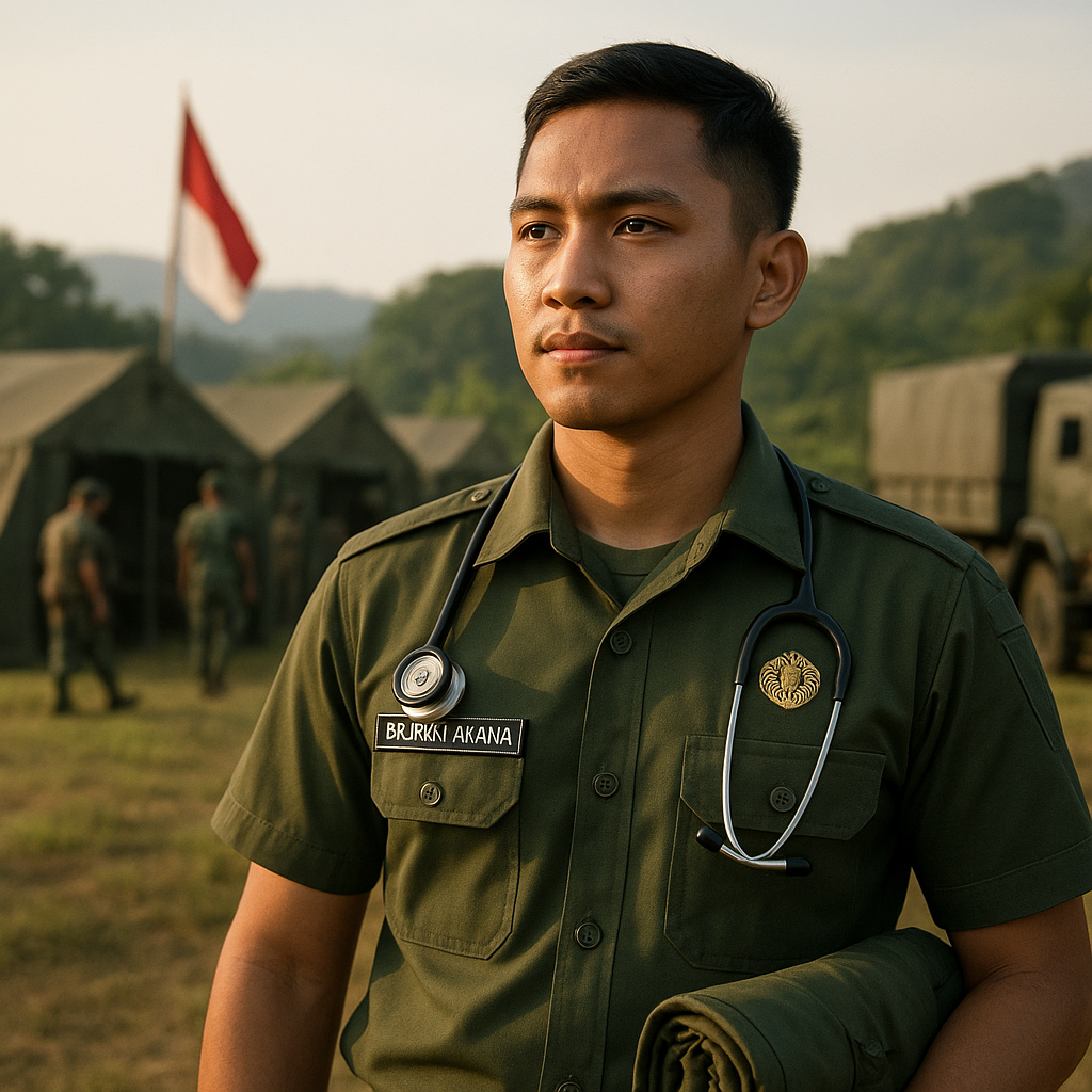 Kisah Dokter Muda Lulusan UI yang Pilih Jadi Prajurit TNI Kesehatan: "Saya Ingin Mengabdi di Medan Terdepan"