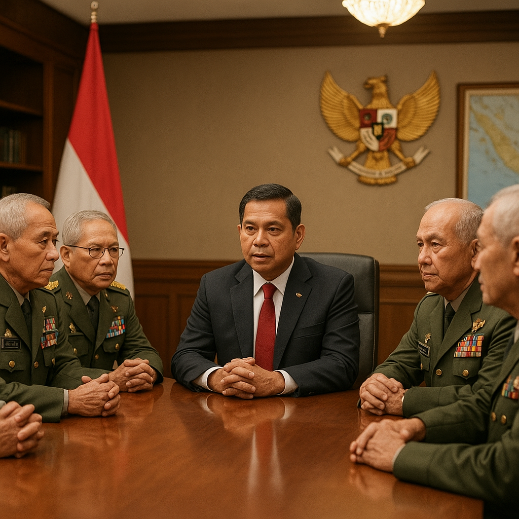 Mengapa Menhan Kumpulkan Para Sesepuh Jenderal TNI? Bahas Strategi Pertahanan Bangsa
