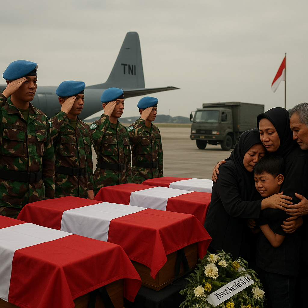 Dengan Kematian Praka Rico Pramudia, Total Ada 4 Prajurit TNI Gugur di Lebanon