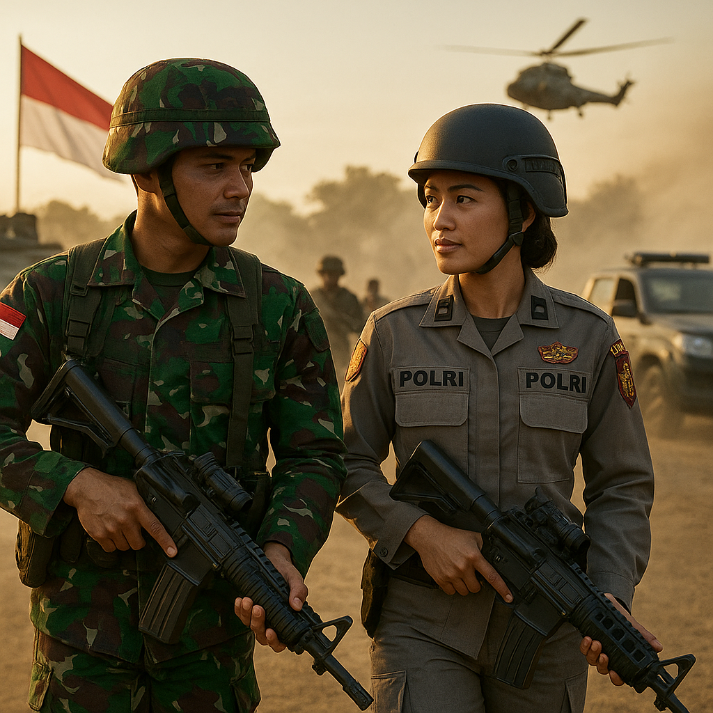 Latihan Gabungan TNI-Polri: Pukulan Mematikan untuk Tangkal Setiap Ancaman