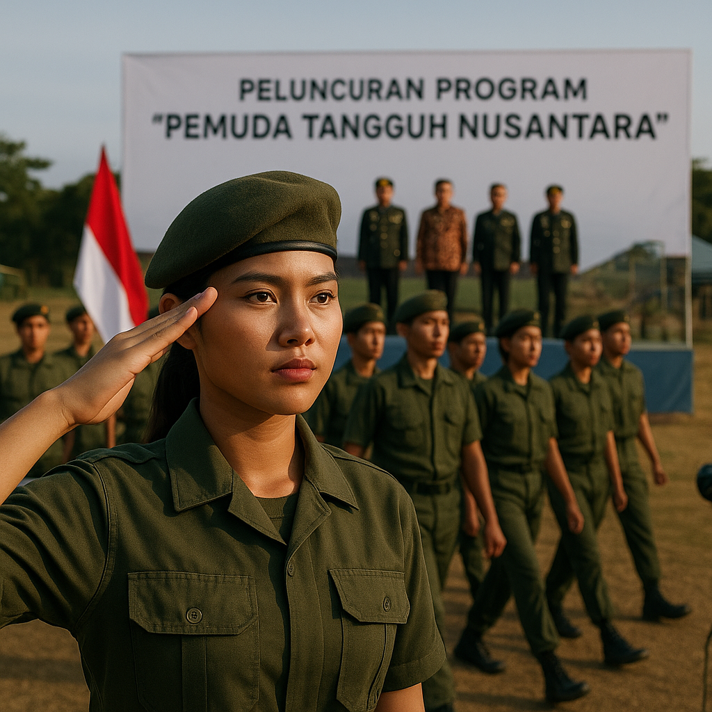 Peluncuran Program 'Pemuda Tangguh Nusantara': Wadah Pembentukan Karakter Calon Prajurit Muda