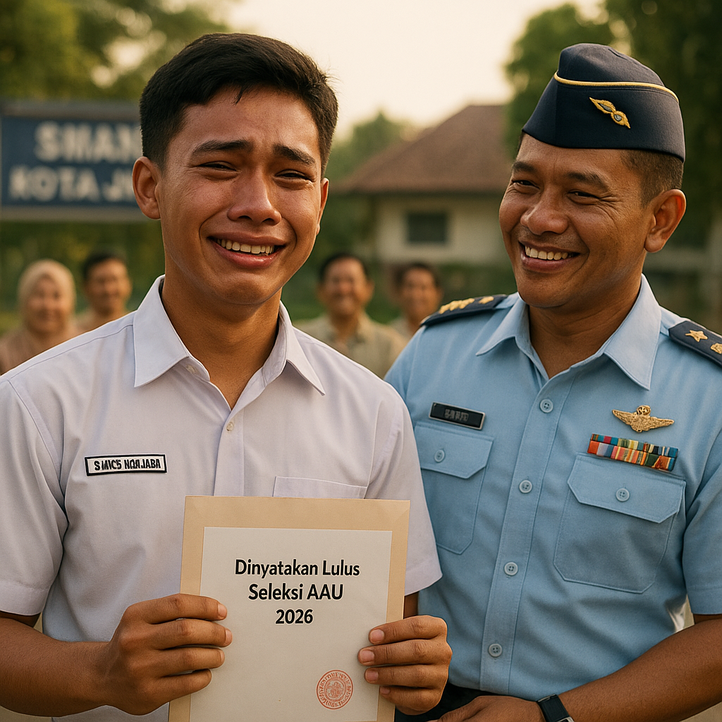 Tangis Haru dan Kebanggaan: Raffi Berlian, Satu-Satunya Siswa Jambi yang Lulus Seleksi AAU 2026