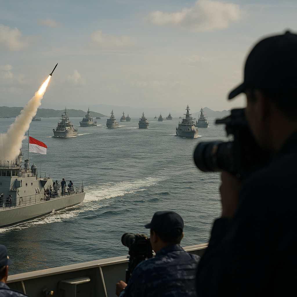 TNI AL Gelar Latihan Gabungan di Karimun Jawa, Libatkan 20 Kapal Perang dan Tembakkan Rudal