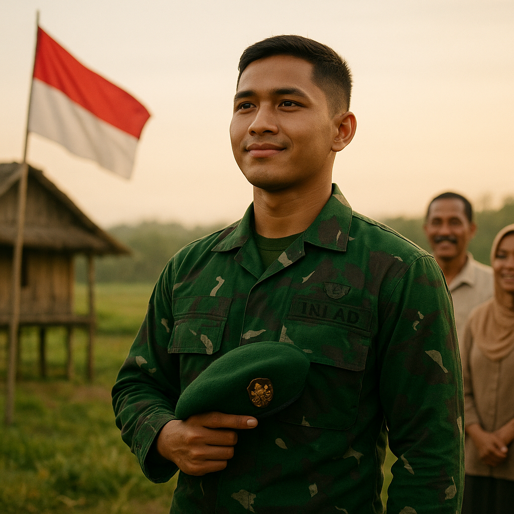 Dari Keterbatasan Menuju Kebanggaan: Anak Petani Buton Selatan Lolos Jadi Tamtama TNI AD